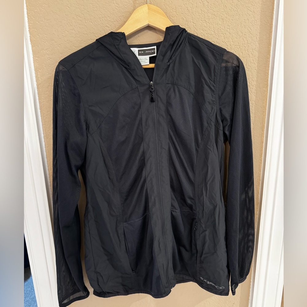 Exofficio Slate Grey Insect Shield Long Sleeved Shirt